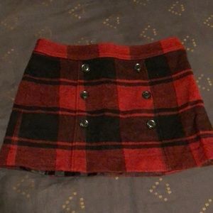GAP Plaid Skirt